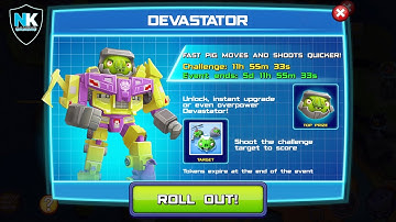 Angry Birds Transformers - Devastator Event - Day 1 - Mission 1