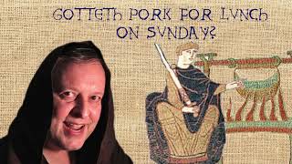 British Pork advert (1066) Bayeux Tapestry