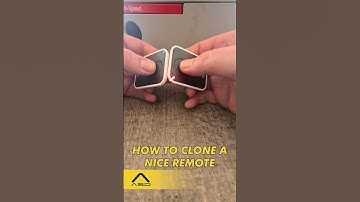Quick Guide, How To Clone Nice Remotes