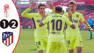 Granada VS Atletico Madrid 1-2 All goals highlight \& Extended-2021