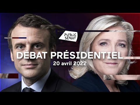 🔴 En direct : le débat d&rsquo;entre-deux-tours Marine Le Pen / Emmanuel Macron, le 20 avril 2022