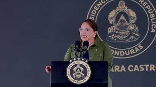 Presidenta Xiomara Castro, inauguró hoy el año lectivo 2024