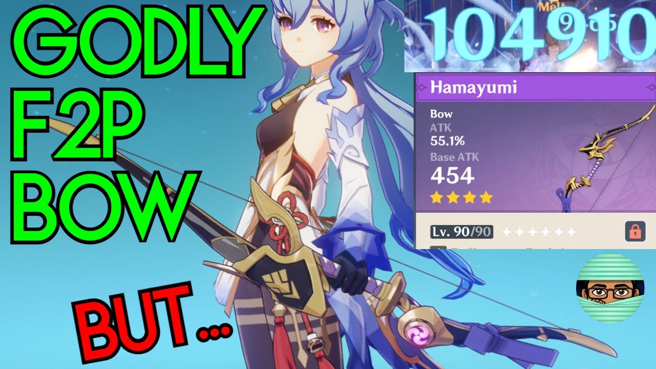 Level 90 Hamayumi Is Godly... Sometimes | F2P Inazuma Craftable Bow | Genshin Impact