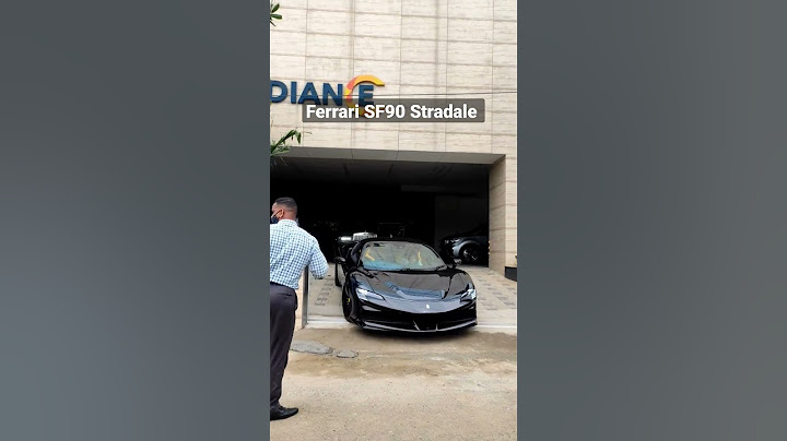 Ferrari SF90 Stradale #shorts #viralshorts #ferrari #sf90stradale in Chennai India