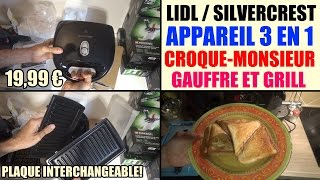 SILVERCREST® KITCHEN TOOLS Appareil à croque-monsieur …