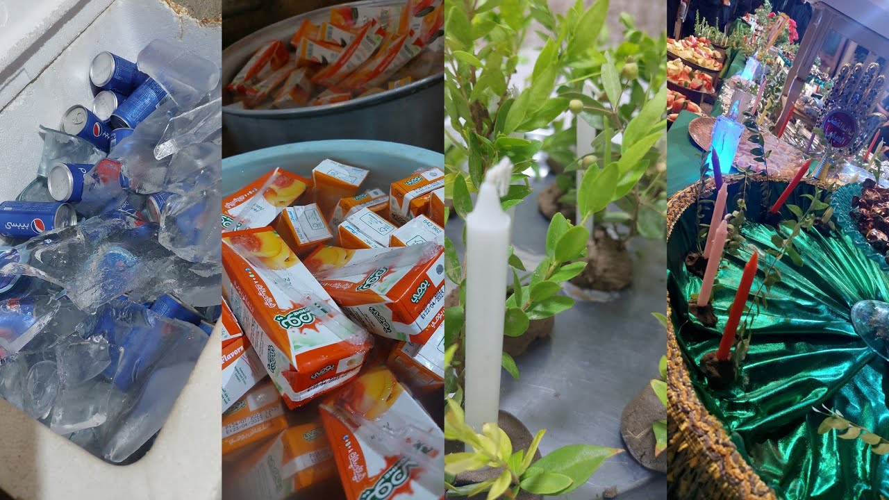 يوميات محرم 🏴❤️ صواني القاسم عليه السلام 🌿🏴