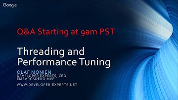 Live Q&A - Olaf Monien