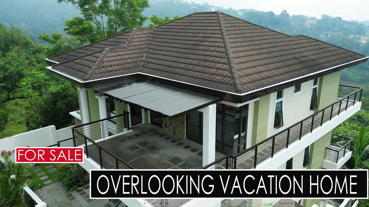 PHP. 23 HOUSE AND LOT FOR SALE OVERLOOKING TAGAYTAYCITY | VACATION HOME TOUR C26
