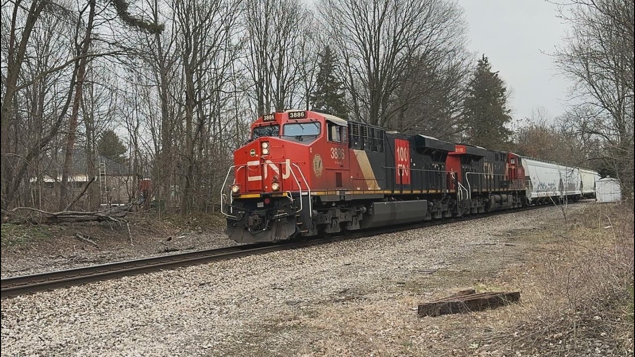 3/25/24 CN Train X 491 - YouTube
