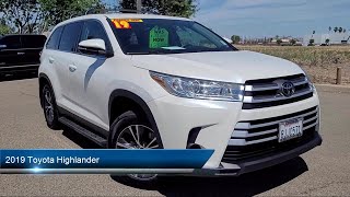 2019 Toyota Highlander LE V6 All-wheel Drive Merced Turlock Madera Fresno Stockton Modesto