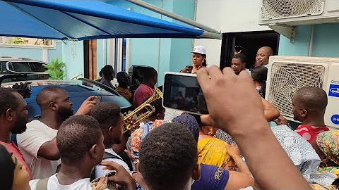 WOW MASSIVE DISPLAY OF LOVE AS PEOPLE SURPRISED MC OLUOMO ON HIS 46TH  BIRTHDAY