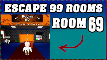 ROOM 69 ESCAPE 99 ROOMS Roblox Walkthrough [Full Guide English] 🗝️