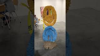 I visited the BIGGEST Art exhibition at the Art Basel😳 | DANIA (#Shorts)