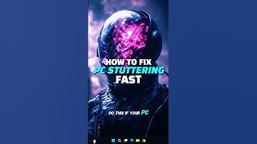 How to Fix PC Stuttering Fast #pctips #pcsettings #tech