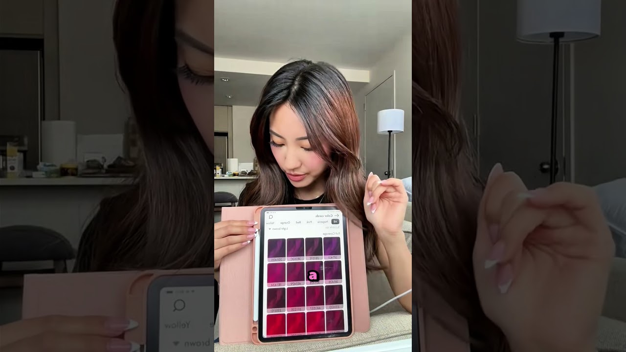 ¿La máquina que crea cualquier color de cabello? 😱 #haircolor #tecnologia #hairstyle #trending