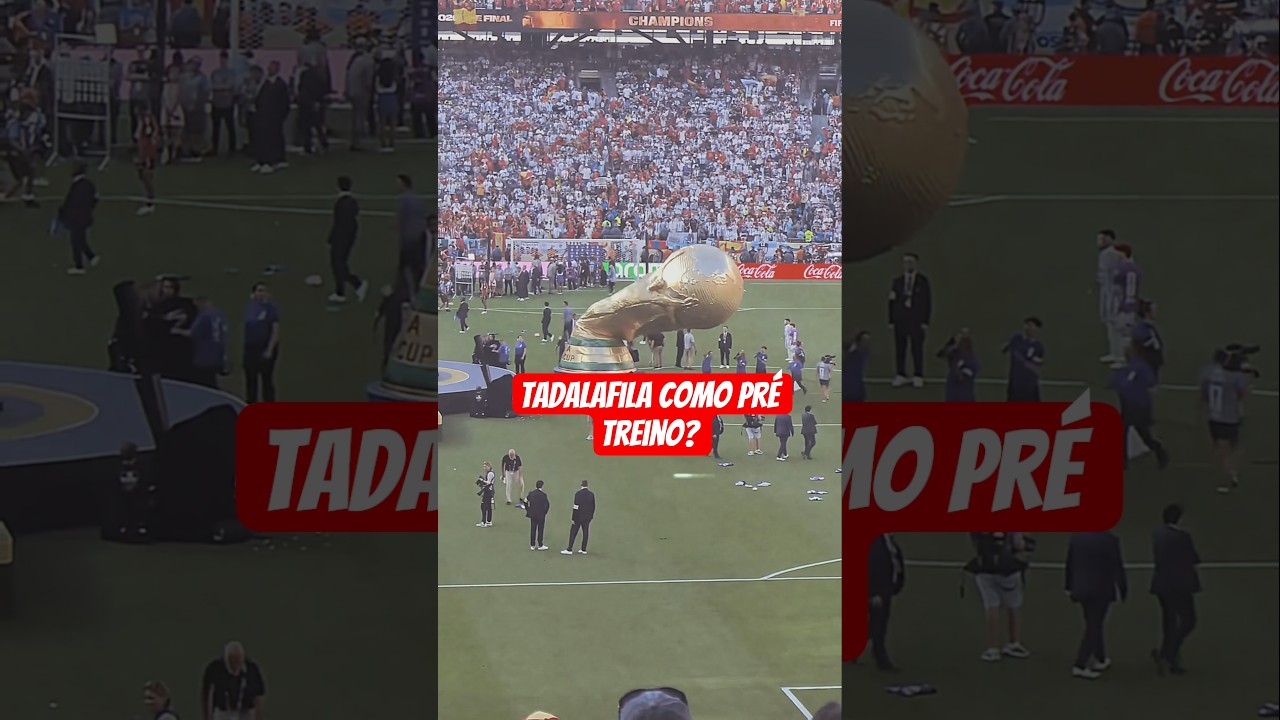 Tadalafila como pré treino? 🫢🎉