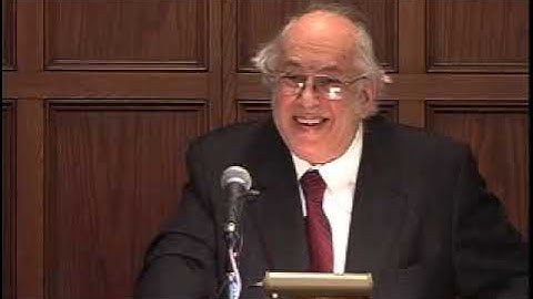 Allen Grossman Lecture 11/4/04