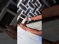 spray painting work on wall #highlight #texture #design #trending