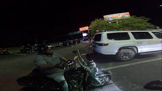 BLACK BIKE WEEK 2026 | Riding To Hooters (Weds Night) | Recorded By "Q"