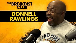 Donnell Rawlings Presents His New Paper Book To The Breakfast Club