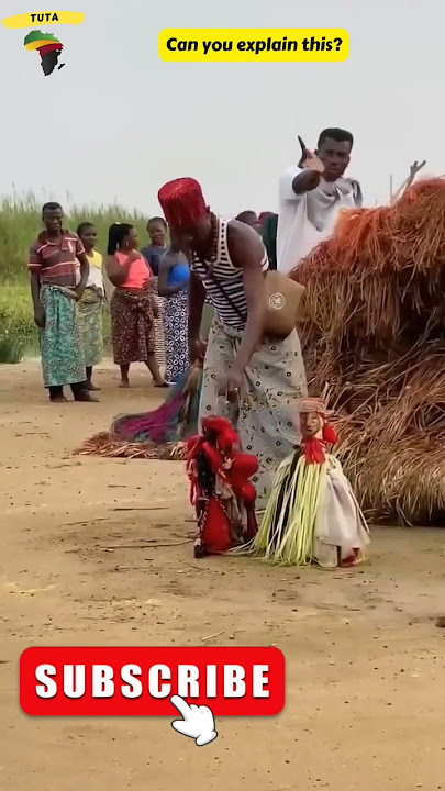 Is this Black Magic? 🤯 #shorts #africa #voodoo #zangbeto