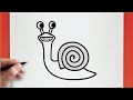 HOW TO DRAW ZEPHYR SNAIL From GARDEN OF BANBAN 2