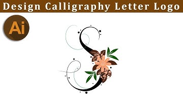 How to Design Vector Calligraphy Letters in Adobe Illustrator by Learn New