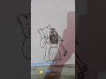 How to draw a girl with teddy   priyal creation 