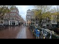 Walking around in Amsterdam ☔ | The 9 Little Streets | The Netherlands - 4K60