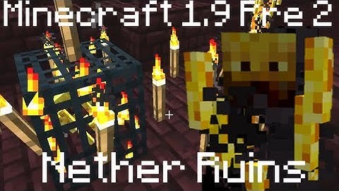Minecraft - Nether Ruins - Part 2 (Blaze Spawner Fire Slime Magma Cube Ghast Tear)