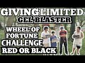 GIVING LIMITED GEL BLASTER WHEEL OF FORTUNE CHALLENGE RED OR BLACK #mjjet23vlog