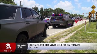 68-year-old bicyclist hit, killed by Brightline train in Stuart