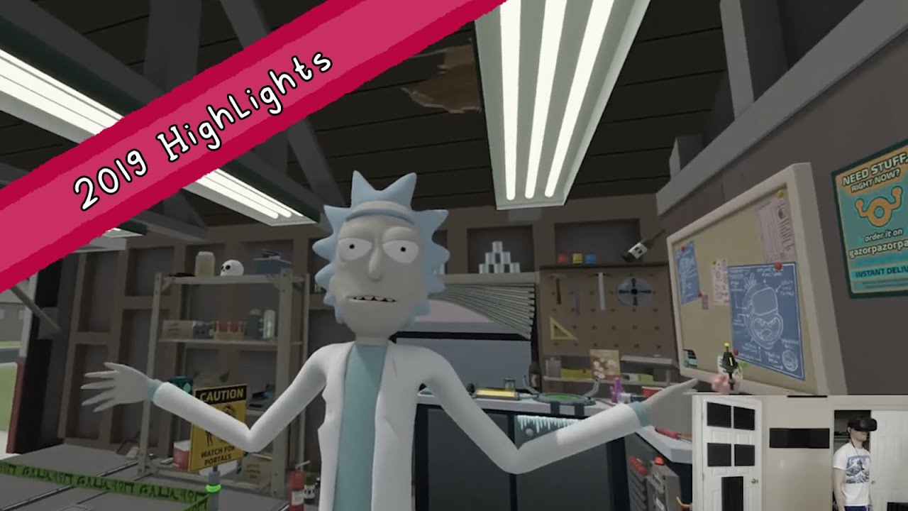 The Shortest Stream - Jerma Rick and Morty: Virtual Rick-ality (2019 Highlights)