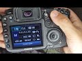 Canon 7d camera settings tutorial