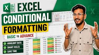 Conditional Formatting in Excel | Basic to Advance | Excel Tutorial [Hindi]