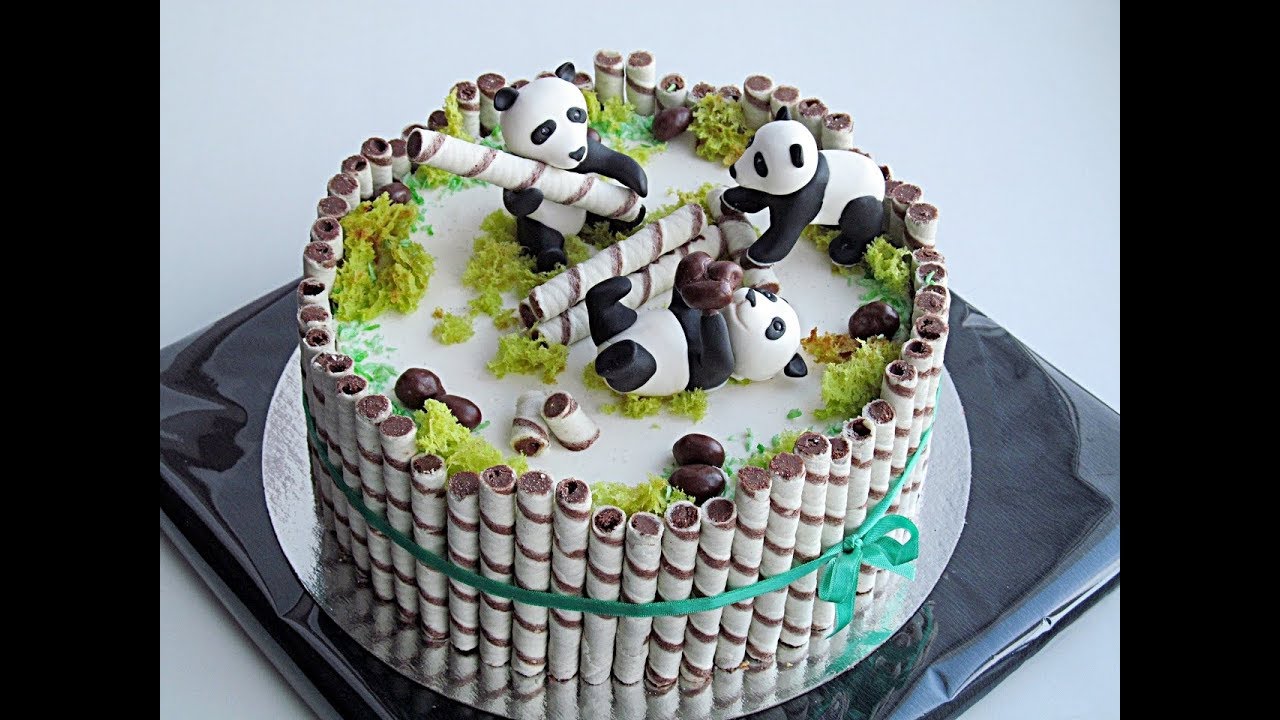 ТОРТ Панды мастер-класс и рецепт