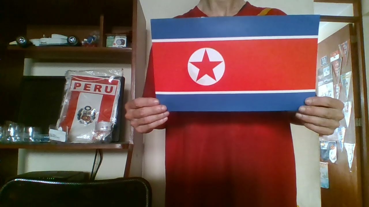My flag of DPR Korea and their anthem