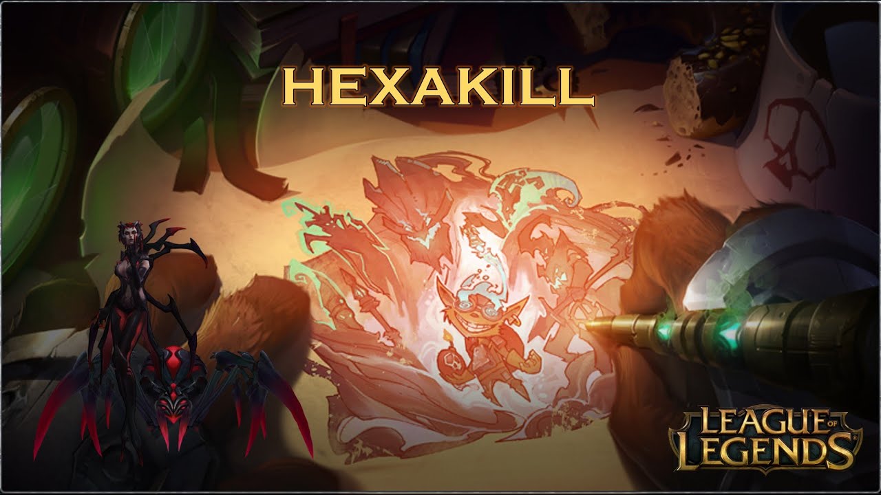 League of Legends - Hexakill 2016 - Elise gameplay!