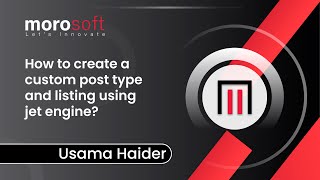 How to create a custom post type and listing using jet engine