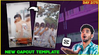 Film Flicker Capcut Template Tutorial || 2 Day of 75 Day Challenge Profile