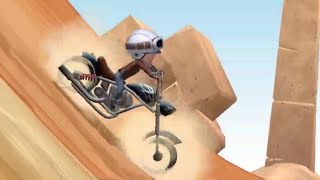 Mountain Climb Jump - Hill Car Driving Gameplay in Dunes Using Chopper car