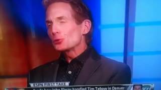 Skip and Stephen A Smith- the hate of tebow