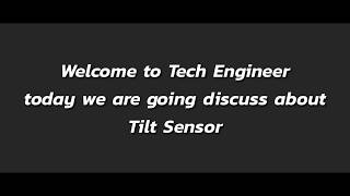 Tilt sensor working | how tilt sensor work full details