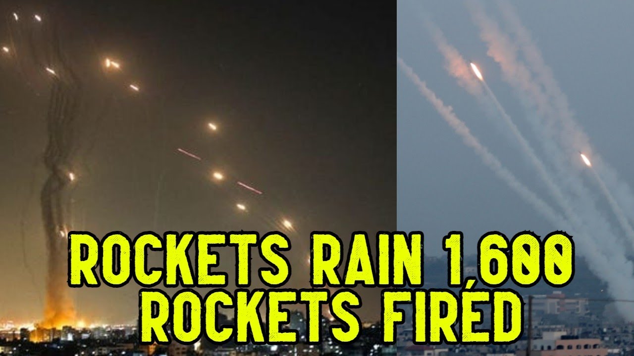 ROCKETS RAIN! 1,600 rockets as ‘plans for ground invasion of enclave ...