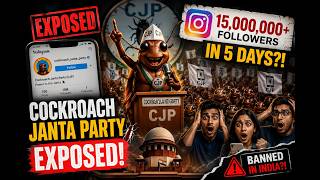 Cockroach Janta Party EXPOSED 🪳 | 15 Million Followers in 5 Days!