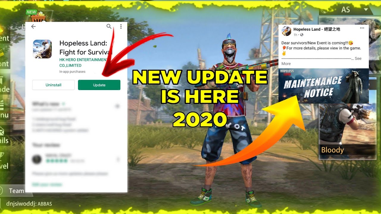 HOPELESS LAND NEW UPDATE IS HERE DOWNLOAD NOW ! YouTube