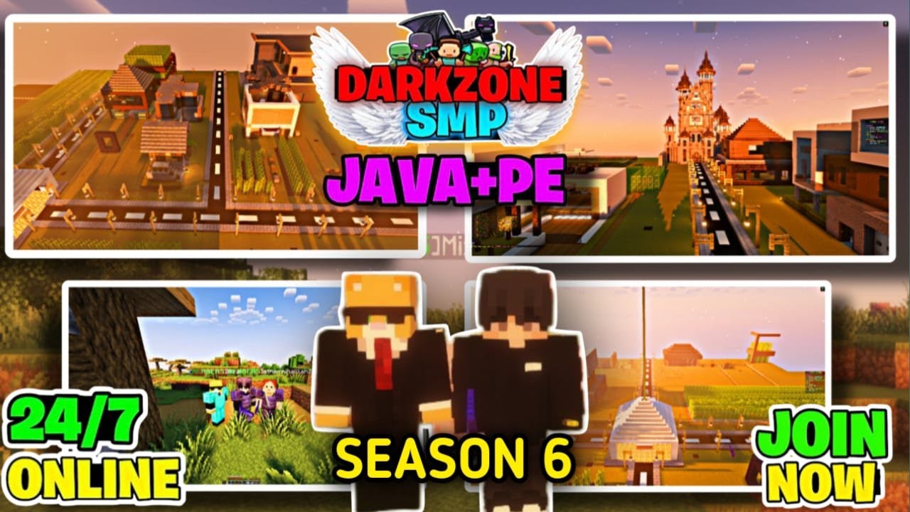 Deadliest Darkzone Smp S7 | BEST Public Smp Live | Join Now | 