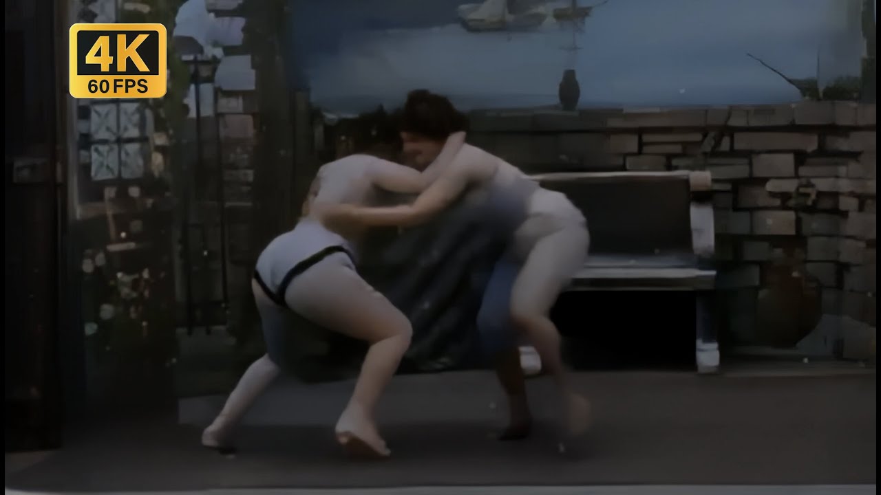 (1899) Extravagant Struggles: Georges Méliès' Hilarious Fight Scene from the Dawn of Cinema