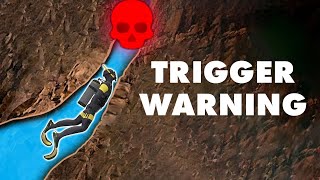 Cave Diver Swims Into a Death Trap