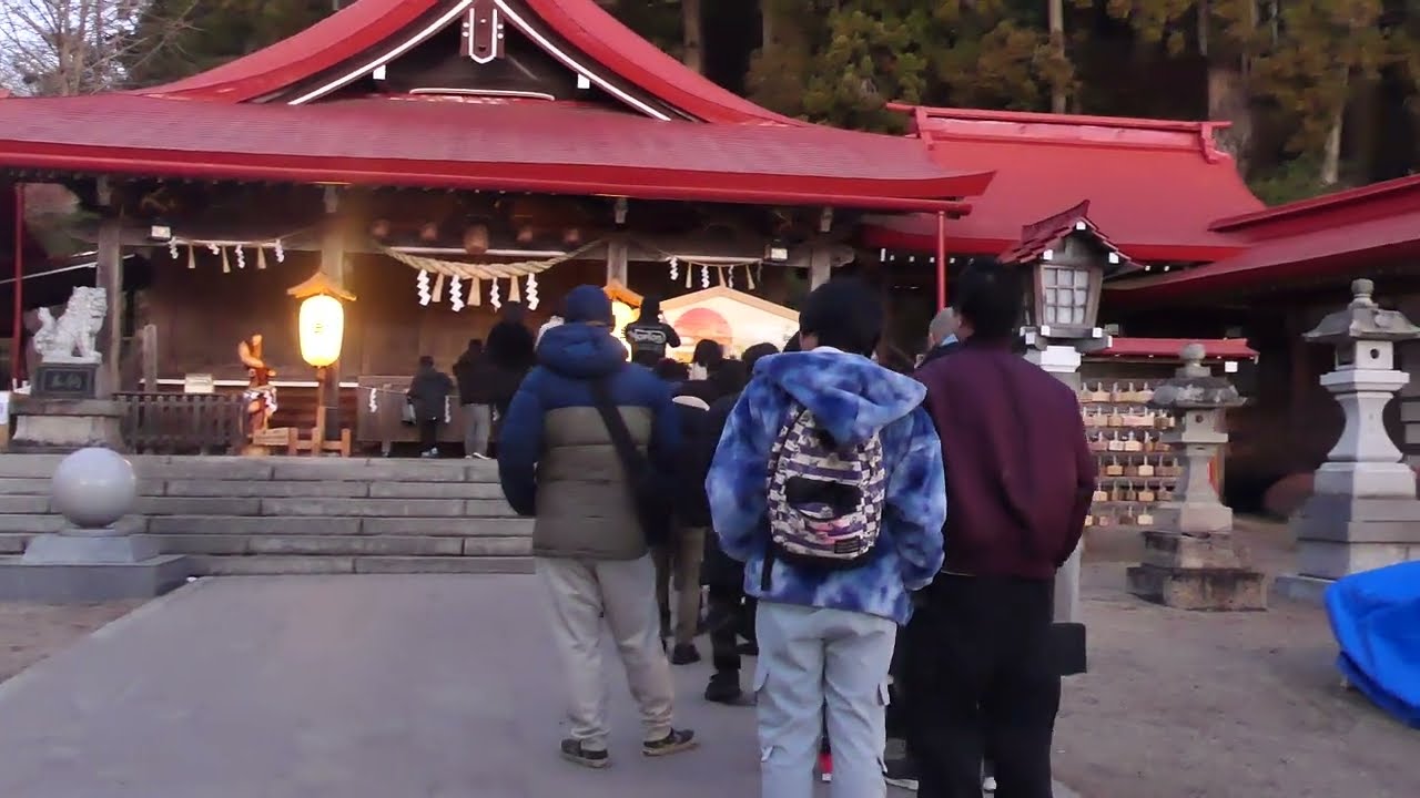 令和7年　金蛇水神社　初詣（1月2日早朝）